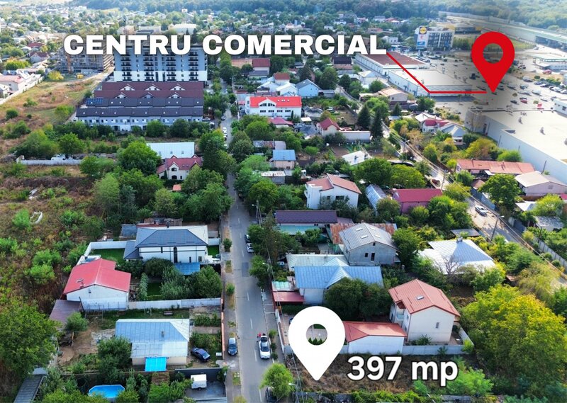 Straulesti, Kaufland, teren de vanzare, liniste si acces rapid