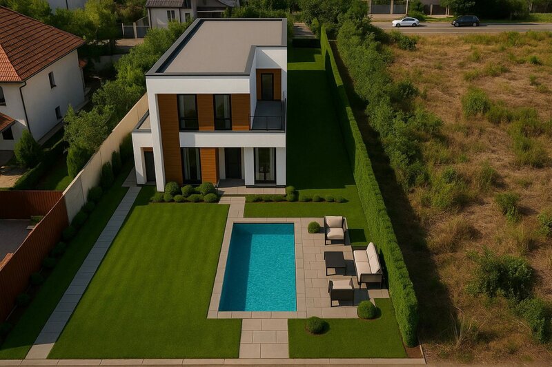 Straulesti, Kaufland, teren de vanzare, liniste si acces rapid